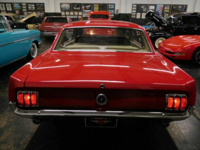 1966 Red Ford Mustang Coupe