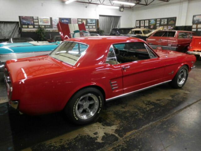 1966 Red Ford Mustang Coupe