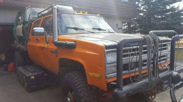 1986 Chevrolet C/K Pickup 3500 Crew Cab Pickup