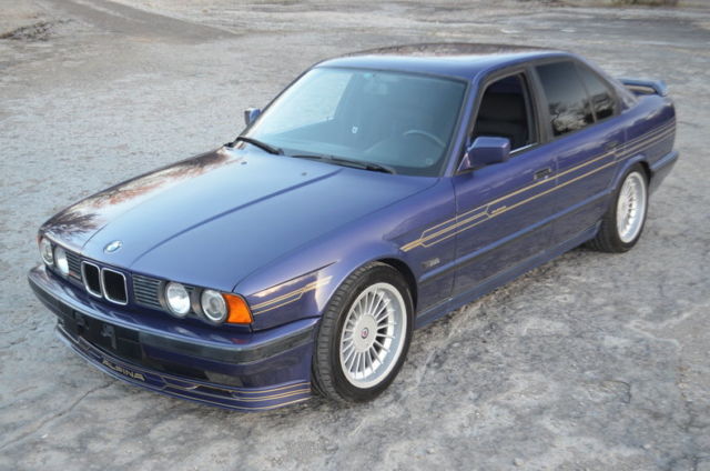 1989 Blue BMW ALPINA B10