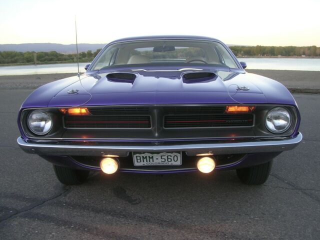 1970 Inviolet Plymouth Barracuda Coupe