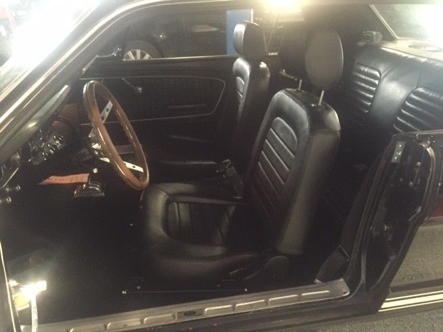 1965 Black Ford Mustang Coupe