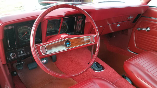 1969 Red Chevrolet Camaro