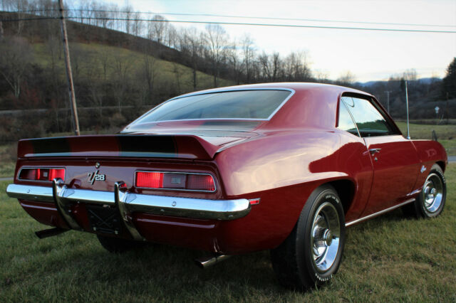 1969 Red Chevrolet Camaro