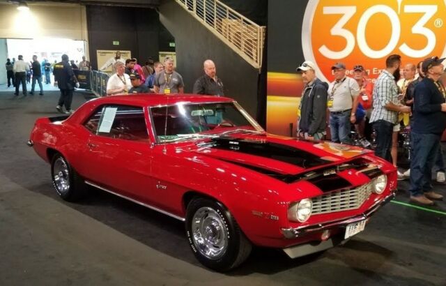 1969 Red Chevrolet Camaro