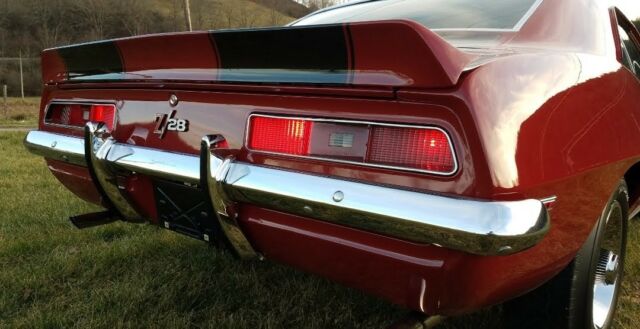 1969 Red Chevrolet Camaro