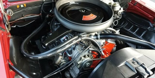 1969 Red Chevrolet Camaro