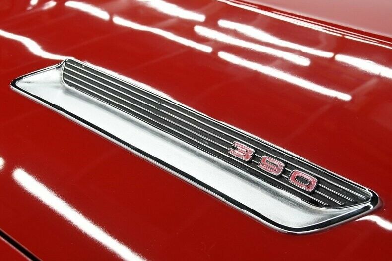 1966 Red Ford Fairlane Convertible