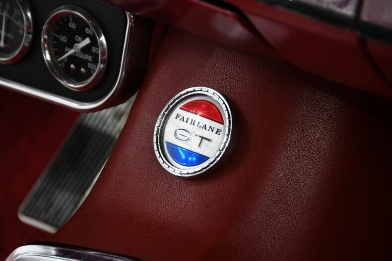 1966 Red Ford Fairlane Convertible