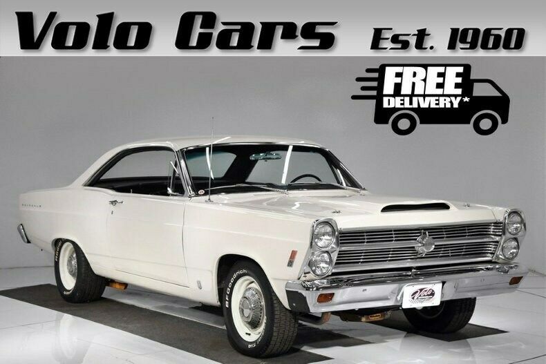 1966 White Ford Fairlane Hardtop