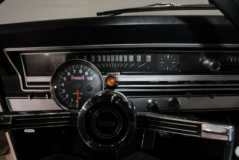 1966 White Ford Fairlane Hardtop