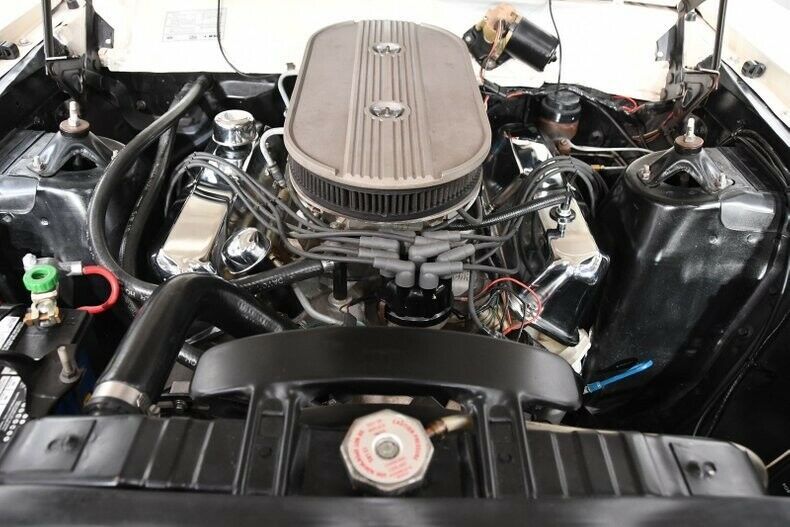 1966 White Ford Fairlane Hardtop