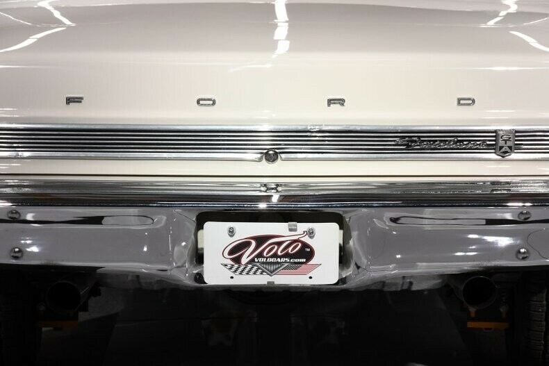 1966 White Ford Fairlane Hardtop