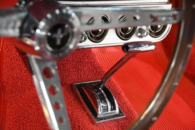 1965 Black Ford Mustang Convertible