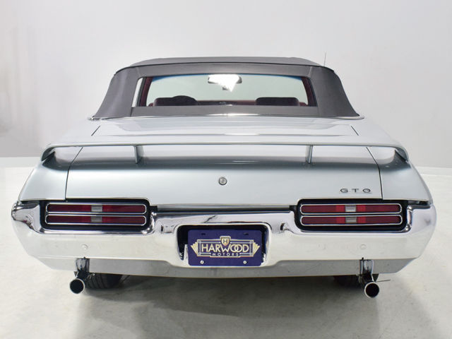 1969 Silver Pontiac GTO Convertible