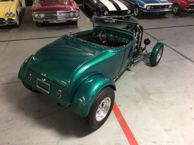 1931 WEDGEWOOD GREEN Ford HENRY STEEL STREET ROD CONVERTIBLE