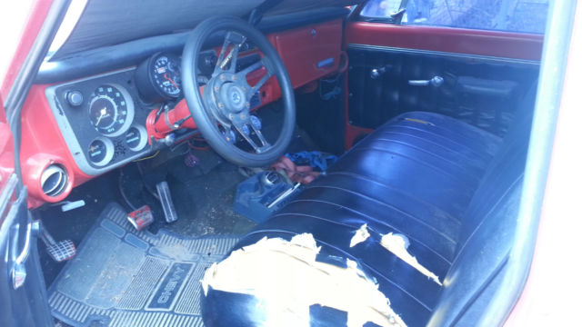 1970 Orange Chevrolet C-10