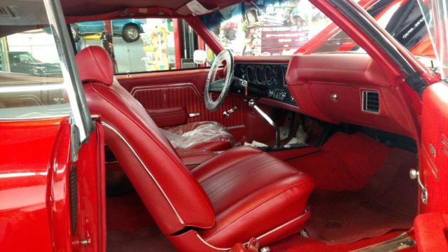1970 Red Chevrolet Chevelle Coupe