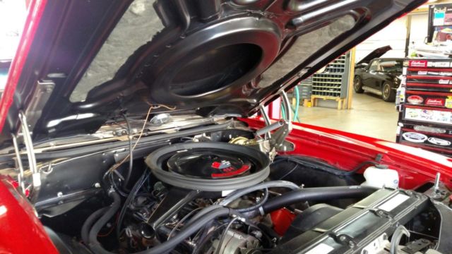 1970 Red Chevrolet Chevelle Coupe