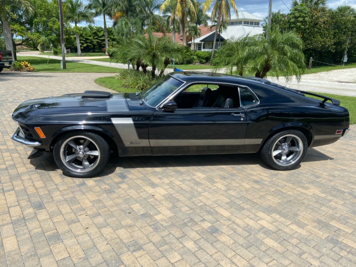 1970 Black Ford Mustang Fastback