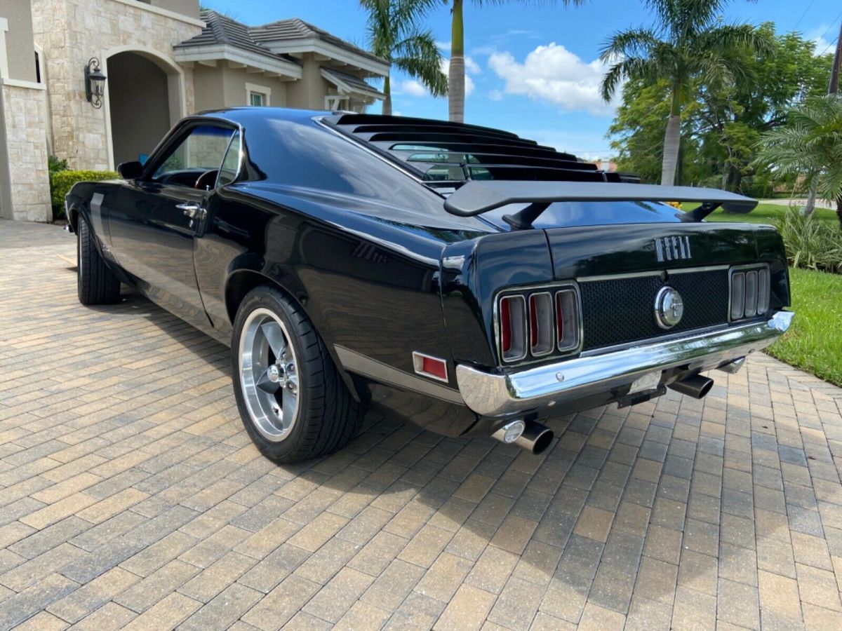 1970 Black Ford Mustang Fastback