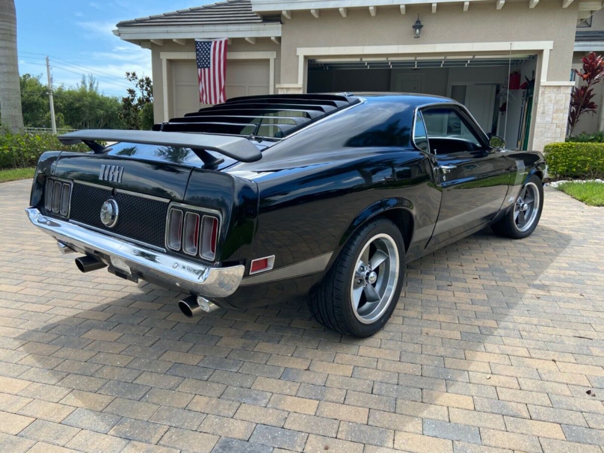 1970 Black Ford Mustang Fastback