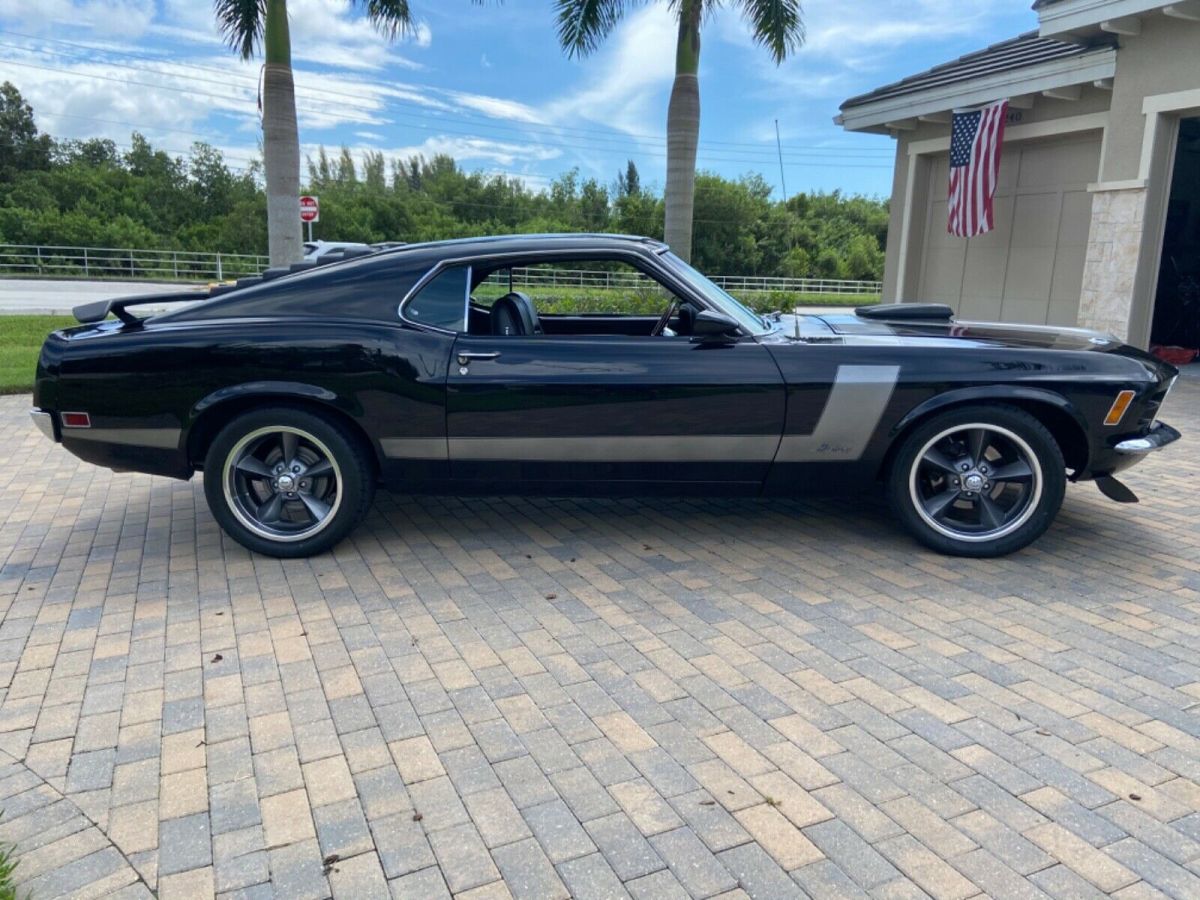 1970 Black Ford Mustang Fastback