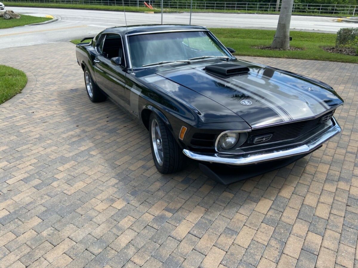 1970 Black Ford Mustang Fastback