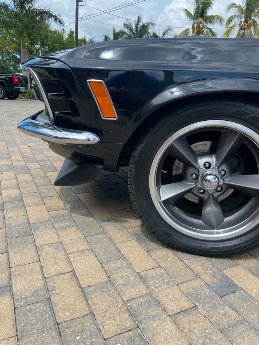 1970 Black Ford Mustang Fastback