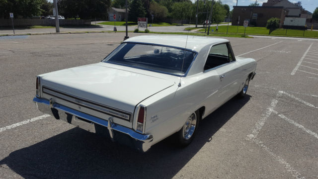 1967 White Chevrolet Nova Coupe