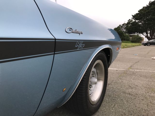 1970 Blue Dodge Challenger Coupe