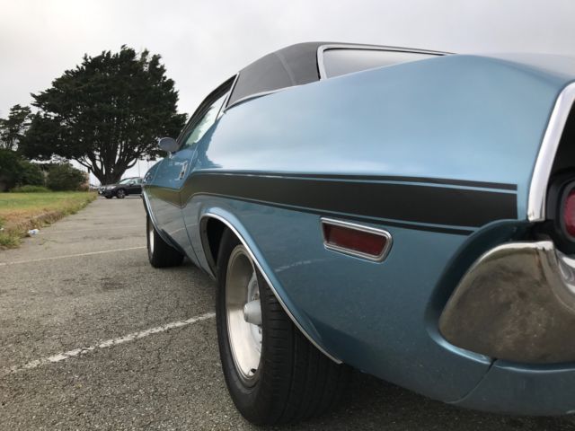1970 Blue Dodge Challenger Coupe