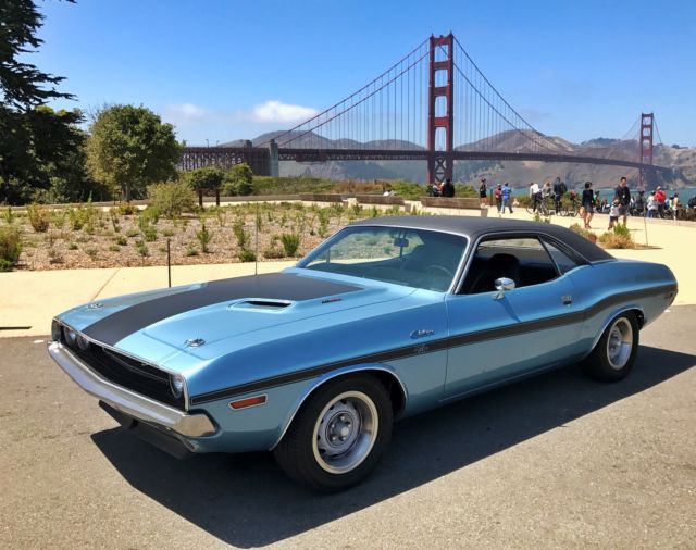 1970 Blue Dodge Challenger Coupe