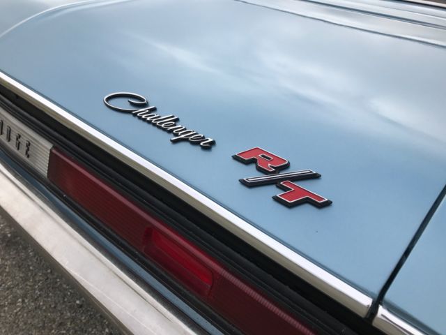 1970 Blue Dodge Challenger Coupe