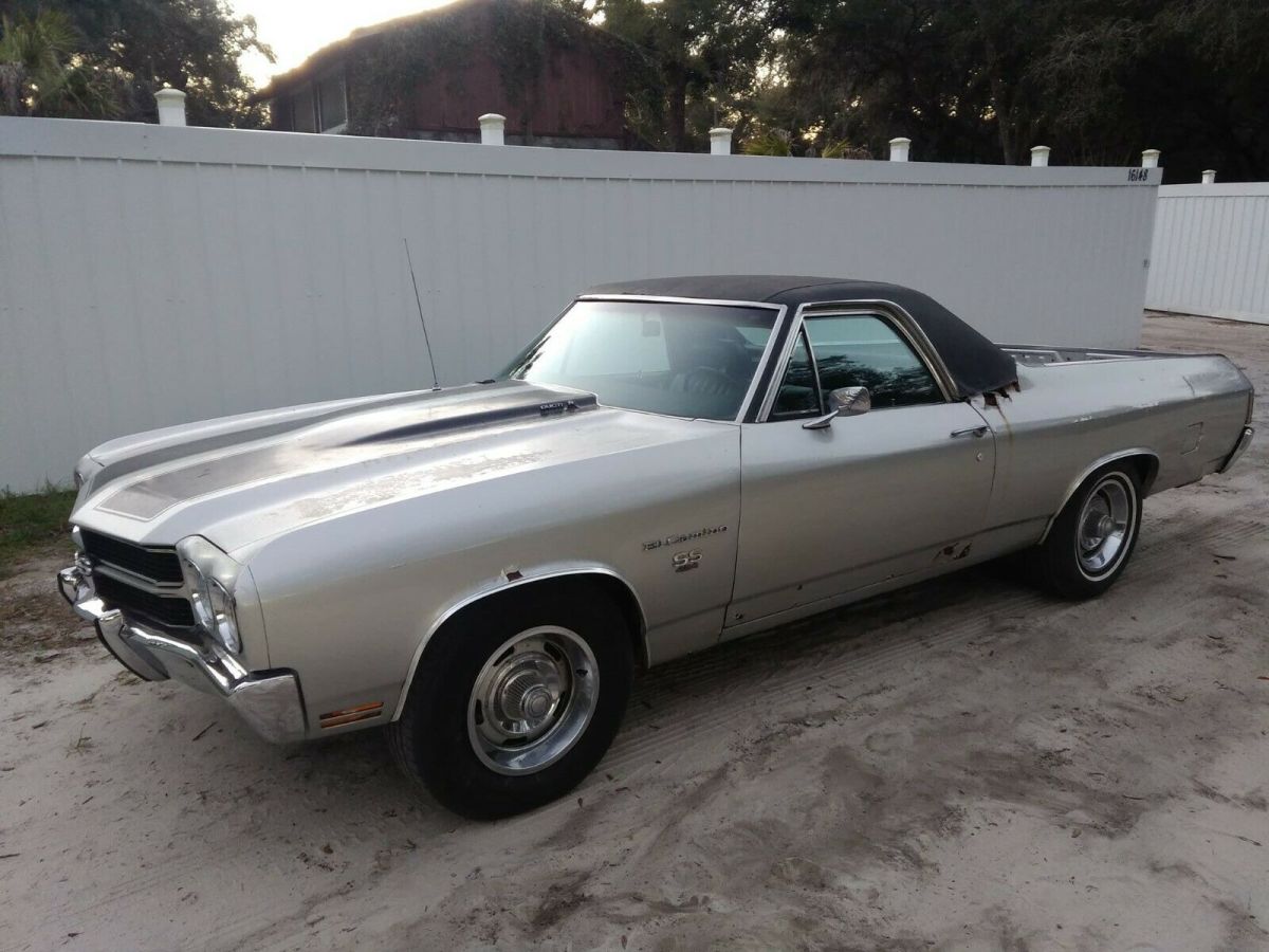 1970 Black Chevrolet El Camino Pickup
