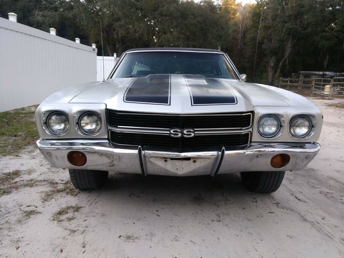 1970 Black Chevrolet El Camino Pickup