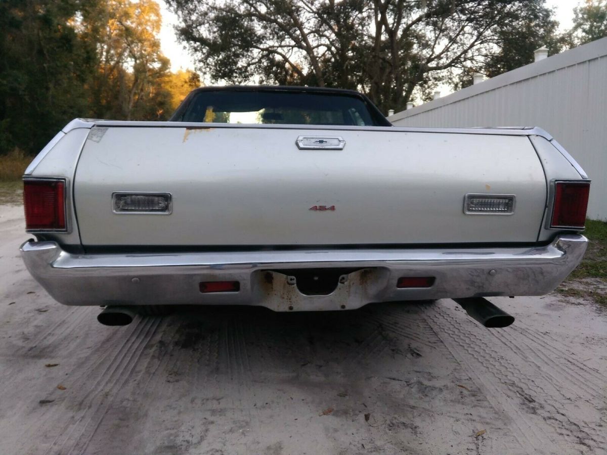 1970 Black Chevrolet El Camino Pickup