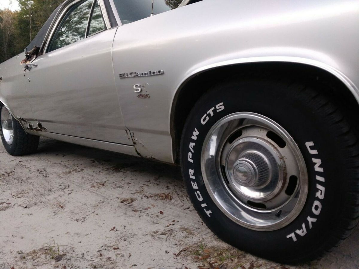 1970 Black Chevrolet El Camino Pickup