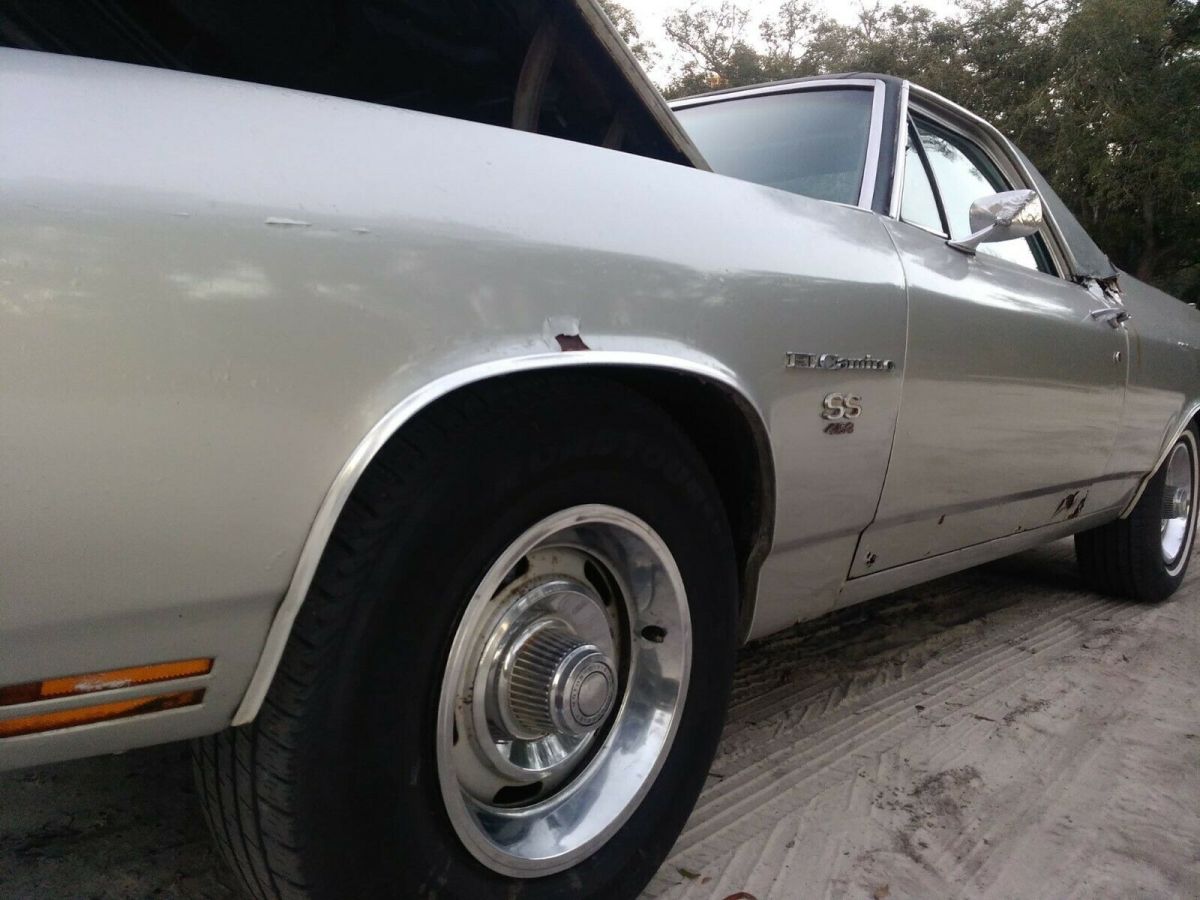 1970 Black Chevrolet El Camino Pickup