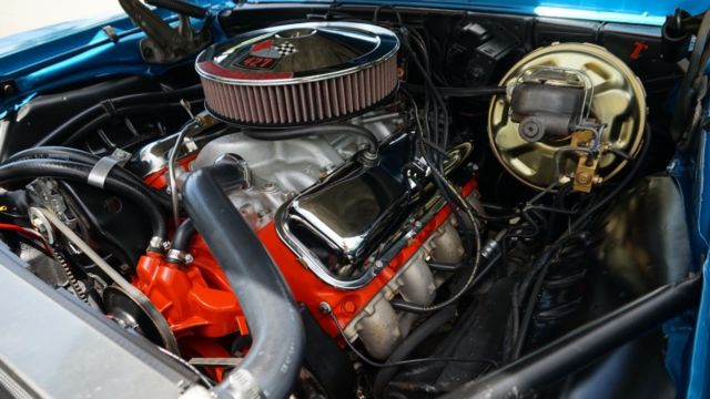 1969 Blue Chevrolet Camaro Coupe