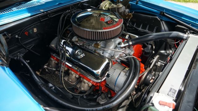 1969 Blue Chevrolet Camaro Coupe
