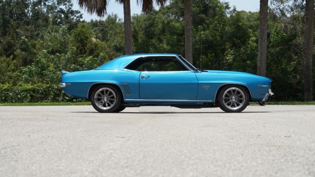 1969 Blue Chevrolet Camaro Coupe