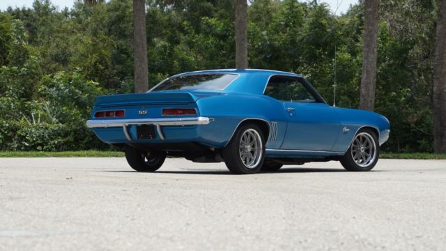 1969 Blue Chevrolet Camaro Coupe