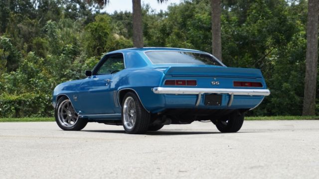 1969 Blue Chevrolet Camaro Coupe