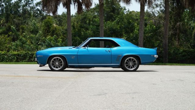 1969 Blue Chevrolet Camaro Coupe