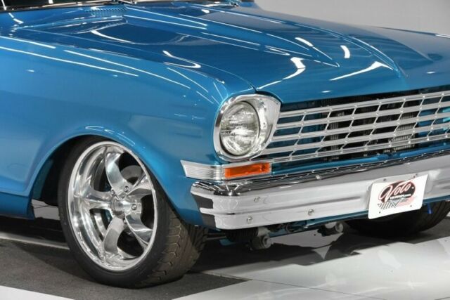 1963 Blue Chevrolet Nova Hardtop