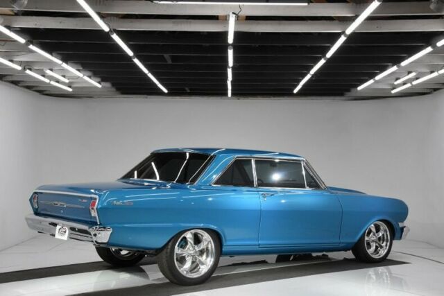 1963 Blue Chevrolet Nova Hardtop