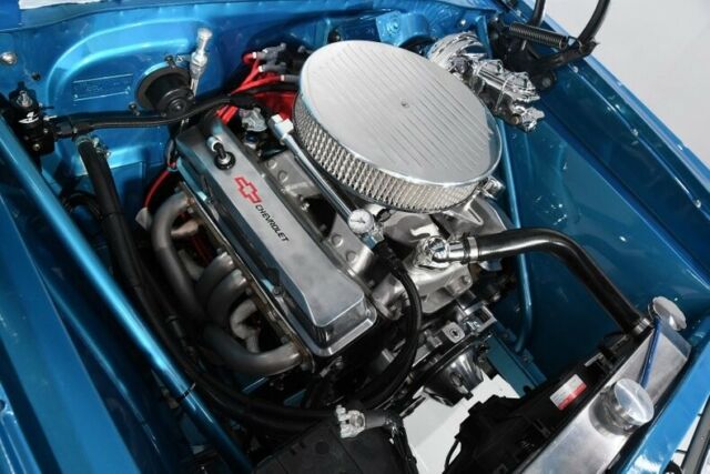 1963 Blue Chevrolet Nova Hardtop