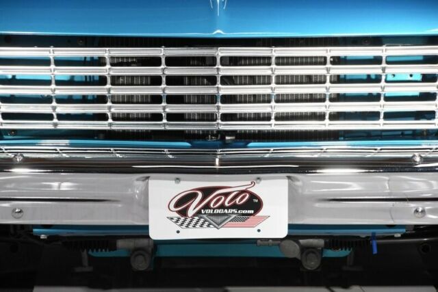 1963 Blue Chevrolet Nova Hardtop