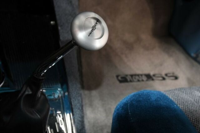 1963 Blue Chevrolet Nova Hardtop